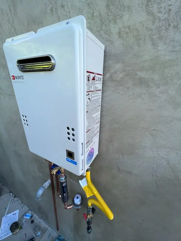 Tankless water heater installation for Bells Crossing homes