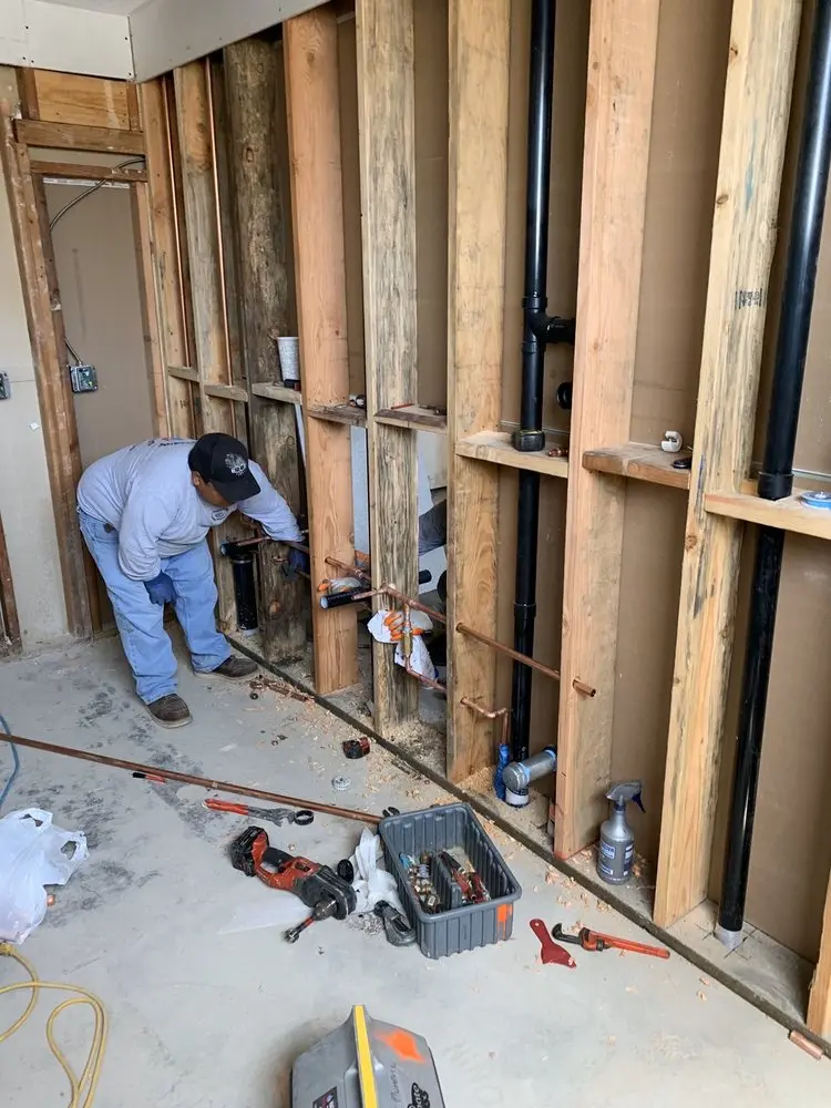 Commercial rough-in plumbing for Water Heater Replacement in Bells Crossing